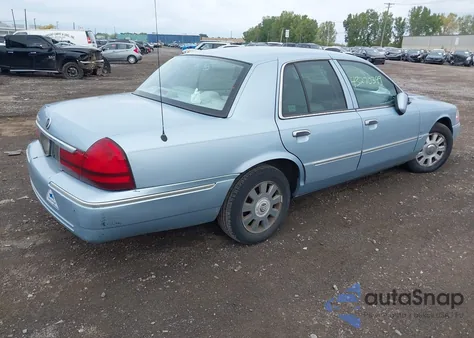 2005 Mercury Grand Marquis Ls/Lse from USA, damaged, VIN 2MEHM75W25X659198